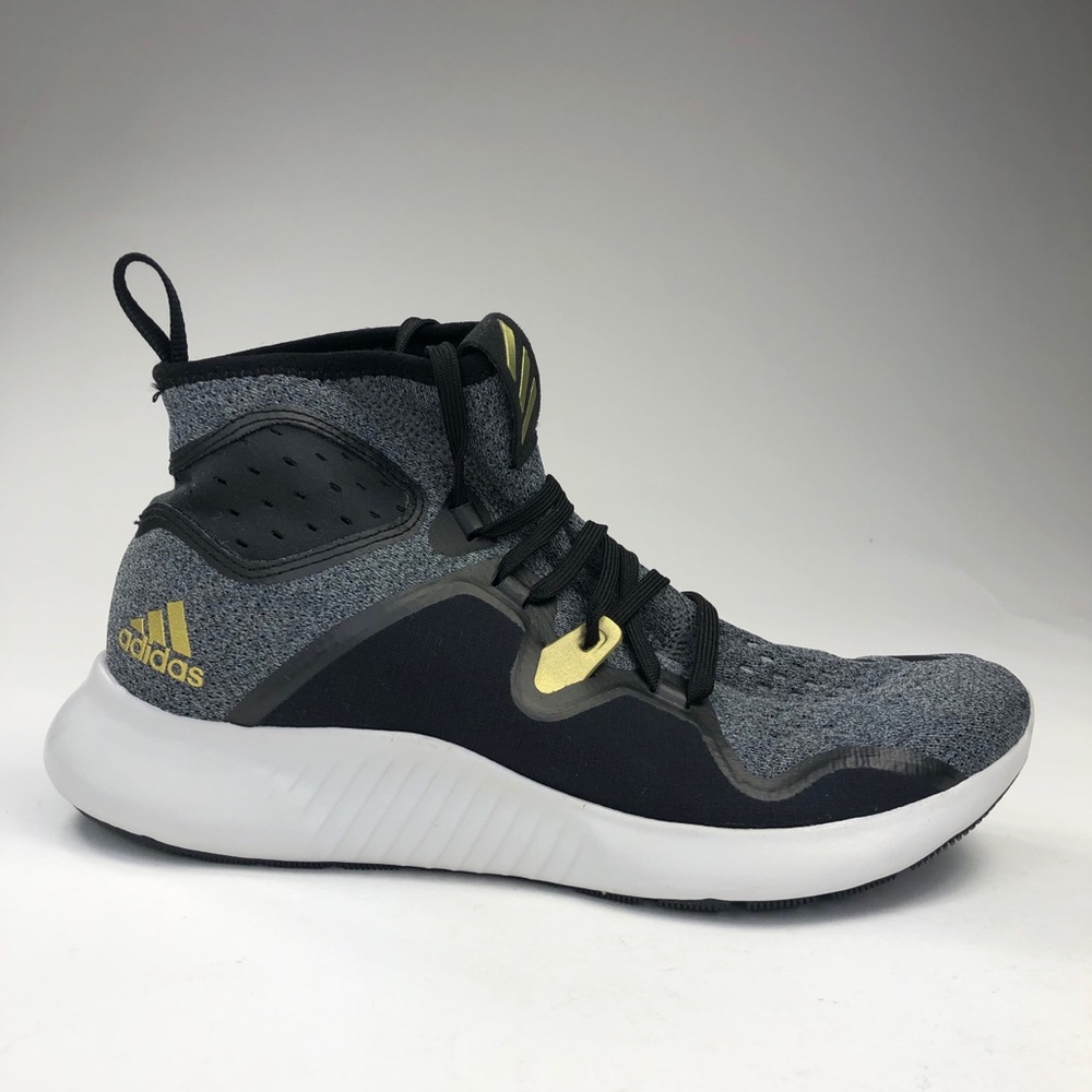 Adidas Edgebounce Mid ‘Black Gold Metallic’ Size 8
